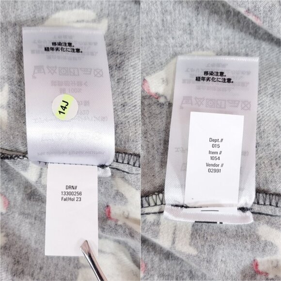 NWT Eddie Bauer Mens Size XL Mr Flannel Sleep Pants Yeti Christmas Hat Holiday - Picture 15 of 16